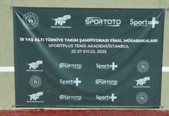 18 Yaş Altı Takımlar Şampiyonası Sportplus Tenis Akademisi’nde devam ediyor