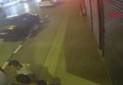 Tartıştığı kişiyi tabancayla başından vurdu; olay anı kamerada