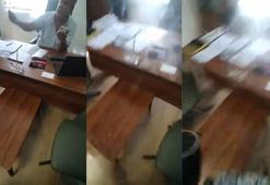 Amirinin üzerine sıcak su döktü, tutuklandı