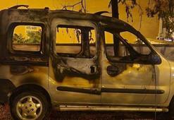 Otoparkta araç yangını; peş peşe patlamalar yaşandı