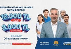 Sultanbeyli Belesiyesi’nden üniversiteyi kazanan gençlere eğitim desteği