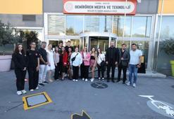 Almanya’dan gelen öğrenciler Demirören Medya ve Teknoloji MTAL'i ziyaret etti