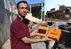 Depremde enkaz altındaki canlıları 120 saniyede tespit edecek cihaz geliştirildi