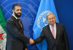 BM Genel Sekreteri Guterres, Suriye Cumhurbaşkanı Şara ile görüştü