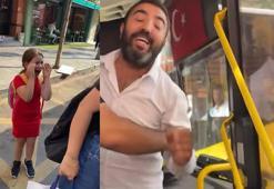 Kağıthane’de İETT otobüsünde karekod kavgası kamerada