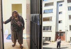 Yıkılacak binada bir başına yaşayan kadın sokakta kalmaktan kurtuldu