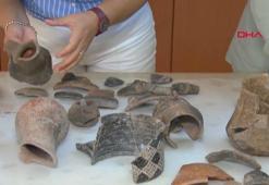 Smyrna Höyüğü'nde 5 bin yıl önceki ticari ilişkiyi gösteren seramikler bulundu