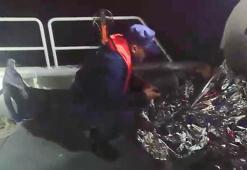 Teknesi alabora olan balıkçıyı Sahil Güvenlik ekibi kurtardı