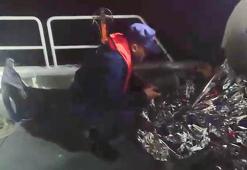 Teknesi alabora olan balıkçıyı Sahil Güvenlik ekibi kurtardı