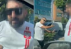 Tartıştığı sürücünün önünü kesip aracının camını yumruklayan şüpheli serbest