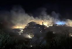 Tekirdağ'da anız yangını yerleşim yerine ulaşmadan kontrol altına alındı