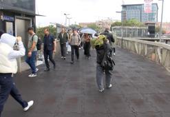 İstanbul'da yağmur etkili oluyor