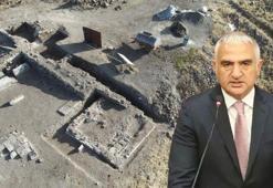 Bakan Ersoy: Ani Ören Yeri'nde yeni bir Selçuklu kümbeti bulundu