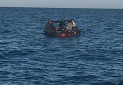 Ayvacık açıklarında 3'ü çocuk, 23 kaçak göçmen kurtarıldı