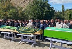 Sivas'ta kazada ölen 4 kişi toprağa verildi
