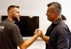 Sadettin Saran Fenerbahçeli futbolcularla bir araya geldi