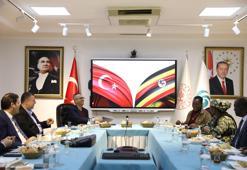 Uganda Kültür Bakanı Dr. Regis, Yunus Emre Enstitüsü Başkanı Prof. Dr. Aliy’yi ziyaret etti