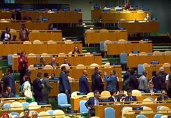 Netanyahu, BM Genel Kurulu'ndaki konuşması sırasında protesto edildi