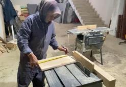 'Kadın işi değil' diyenlere inat 21 yıldır marangozluk yapıyor