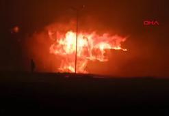 Mardin’de 'mısır balyası' yangınına müdahale sürüyor