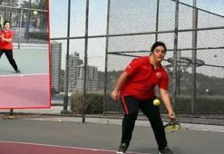 Avrupa şampiyonu Down sendromlu tenisçi Kadriye'nin hedefi dünya birinciliği