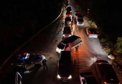 Manzara seyretmek için kuralları ihlal edenlere dronlu denetim