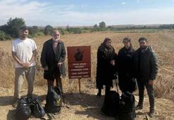 Edirne'de 5 kaçak göçmen yakalandı