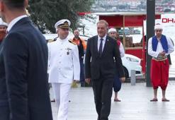 Preveze Deniz Zaferi'nin 487'nci yıl dönümünde İstanbul Boğazı'nda geçit töreni