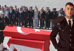 Kazada hayatını kaybeden polis meslek yüksekokulu öğrencisi, son yolculuğuna uğurlandı
