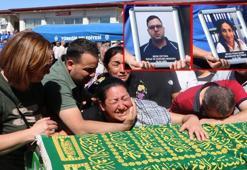 Kazada ölen cezaevi memurları, son yolculuklarına uğurlandı; 'Berk sensiz yapamam, açın tabutu'