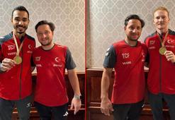 Milli cimnastikçiler Ferhat Arıcan ve Mehmet Ayberk Koşak, Macaristan’da altın madalya kazandı