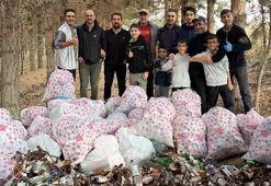 8 yıldır doğadaki çöpleri topluyorlar