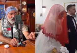 Gazze yolcusu baba, oğlunun nikahına telefonla bağlandı
