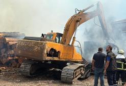 Karabük'te kereste fabrikasında çıkan yangın kontrol altına alındı