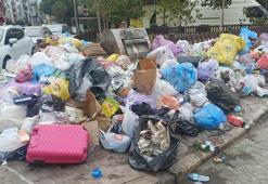 Eylem bitti, çöpler duruyor