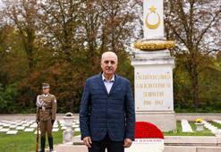 TBMM Başkanı Kurtulmuş, Budapeşte’de Galiçya Türk Şehitliği’ni ziyaret etti