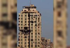 İsrail, Gazze'deki en yüksek binaya saldırı düzenledi