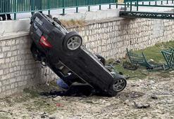 Otomobil, sulama kanalına uçtu; 1 ölü, 1 yaralı