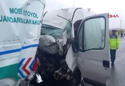 Aksaray’da otoyolda kaza: 2 asker şehit, 1 sivil öldü, 3 yaralı