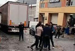 Esenyurt'ta tekmeli yumruklu ürün indirme kavgası