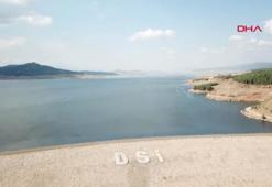 Tahtaköprü Barajı'nda sular çekildi; Hicaz Demir Yolu hattı gün yüzüne çıktı