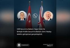Bakan Güler, İngiliz mevkidaşı Healey ile görüştü