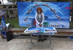 Gazze'ye destek için İstanbul’dan Kudüs’e başlattığı yürüyüşte Kocaeli’ye ulaştı