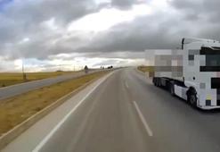 Ters yönde seyreden tanker şoförüne 9 bin 267 lira ceza