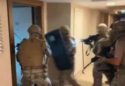 Ümraniye'de 'pankartlı tehdit' şüphelileri yakalandı