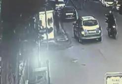 Ümraniye'de haraç almak için kıraathane kurşunlayan şüpheli kamerada