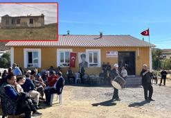 Eski okul binasını 'el birliği' ile restore edip, sosyal alana dönüştürdüler