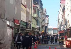 Duvarlarından sesler gelen bina tahliye edildi