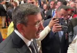 Cumhurbaşkanı Yardımcısı Cevdet Yılmaz, gazetecilerin sorularını yanıtladı