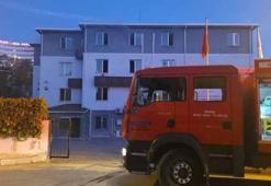 Bursa'da, İlçe Sağlık Müdürlüğü binasında çıkan yangın söndürüldü